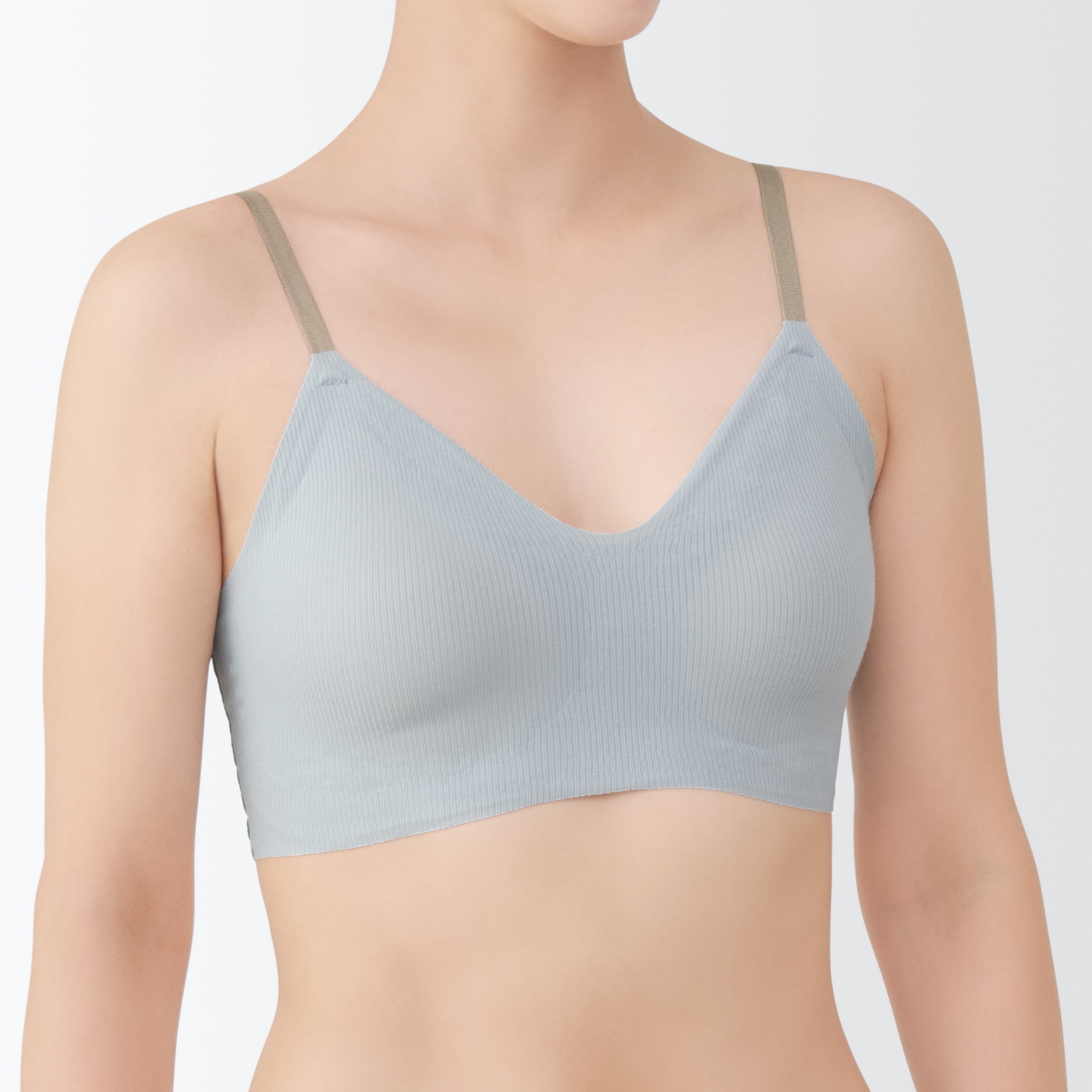 婦人 肌あたりがやさしいリブブラジャー | 無印良品