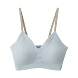 婦人　肌あたりがやさしいリブブラジャー