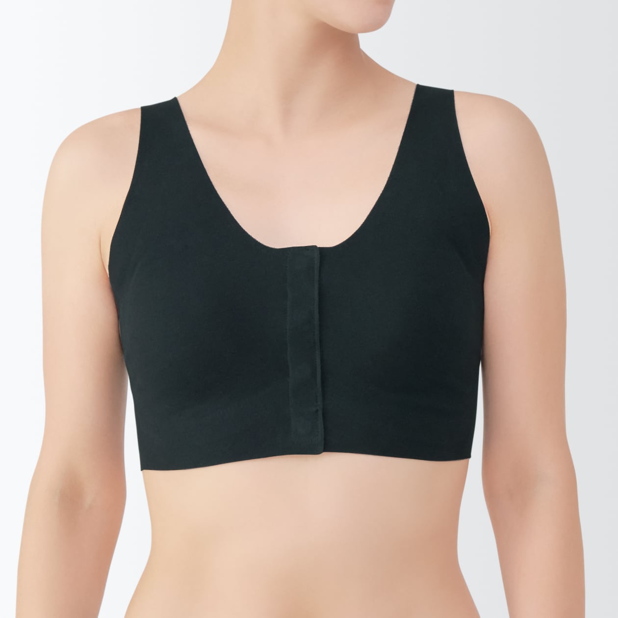 婦人　肌あたりがやさしい前開きブラジャー