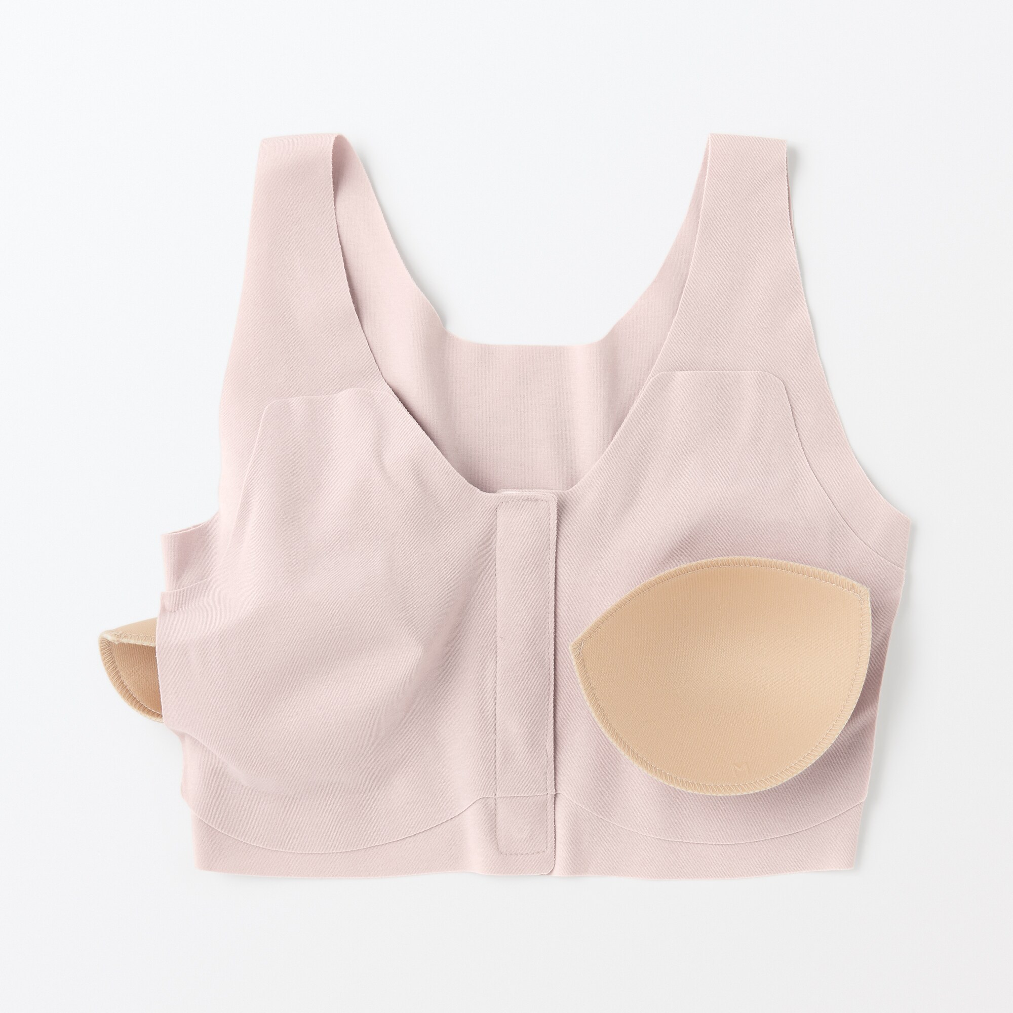 婦人　肌あたりがやさしい前開きブラジャー