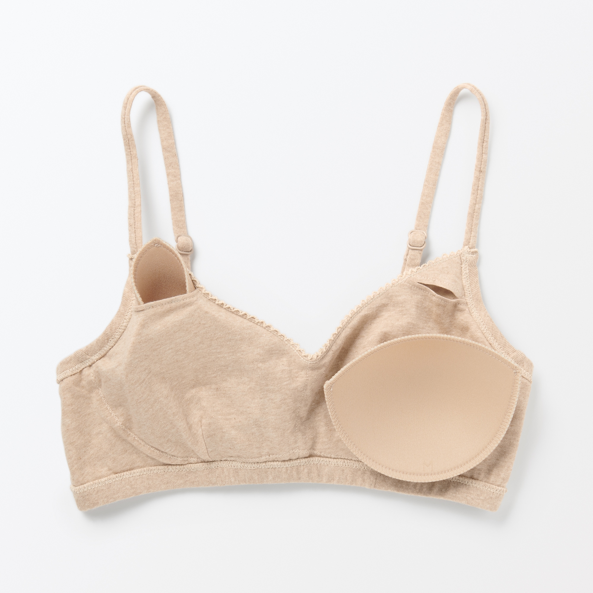 婦人　無染色ブラジャー