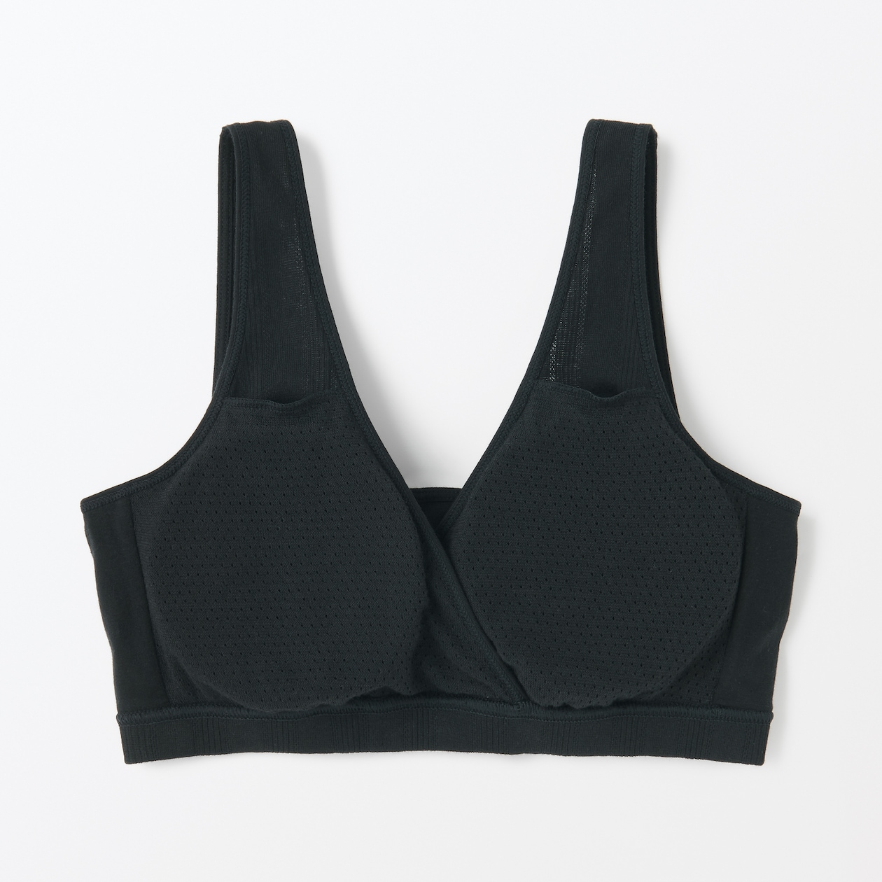 婦人　【マタニティ】シルク混パターンメッシュ授乳に便利なブラジャー