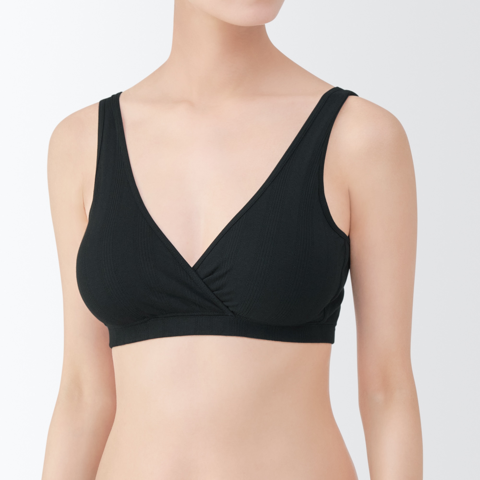 婦人　【マタニティ】シルク混パターンメッシュ授乳に便利なブラジャー