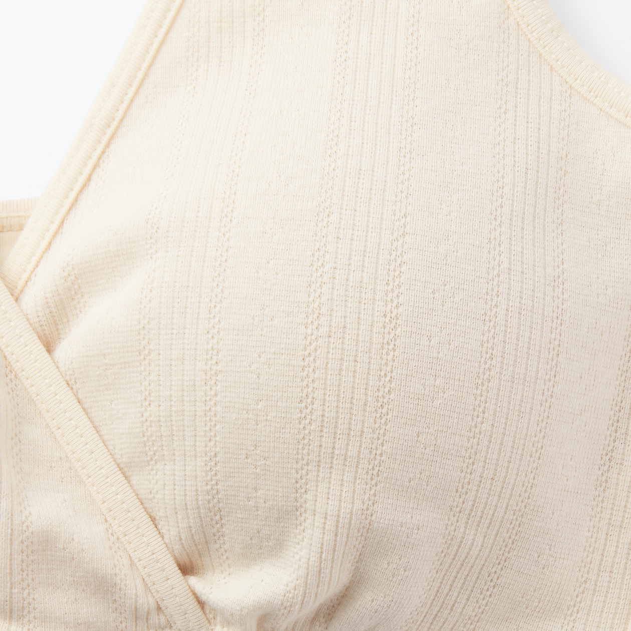 婦人　【マタニティ】シルク混パターンメッシュ授乳に便利なブラジャー