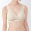 婦人　【マタニティ】シルク混パターンメッシュ授乳に便利なブラジャー
