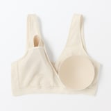 婦人　【マタニティ】シルク混パターンメッシュ授乳に便利なブラジャー