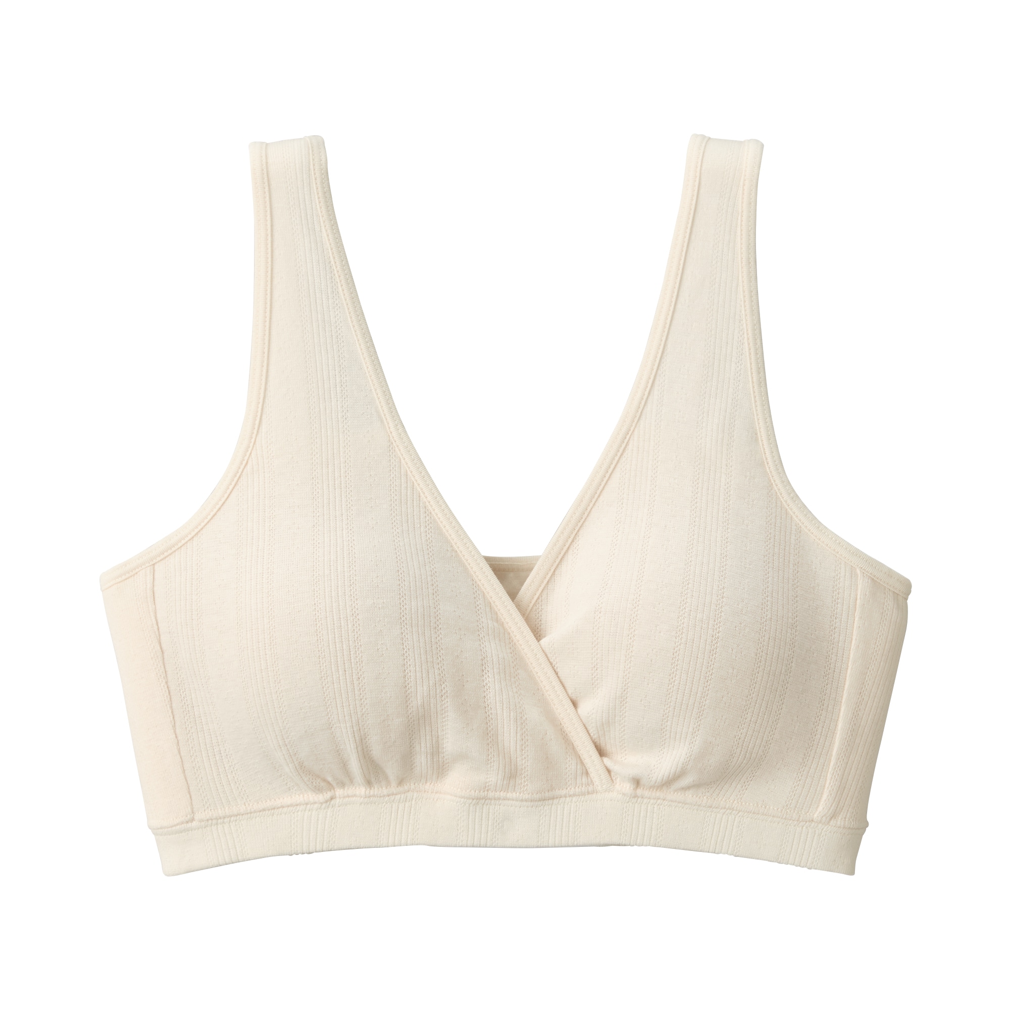 婦人　【マタニティ】シルク混パターンメッシュ授乳に便利なブラジャー