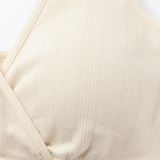 婦人　【マタニティ】シルク混パターンメッシュ授乳に便利なブラジャー