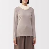 シルク　腹巻にもなるネックウォーマー