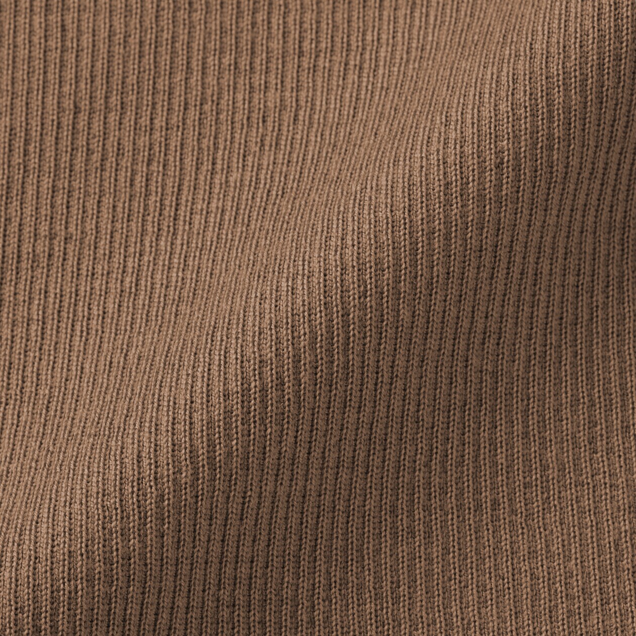 紳士　洗えるウールリブタートルネックセーター