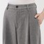 婦人　縦横ストレッチ起毛　タックワイドパンツ