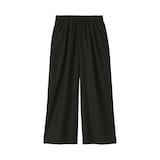 婦人　なめらか　リヨセル混イージーワイドパンツ