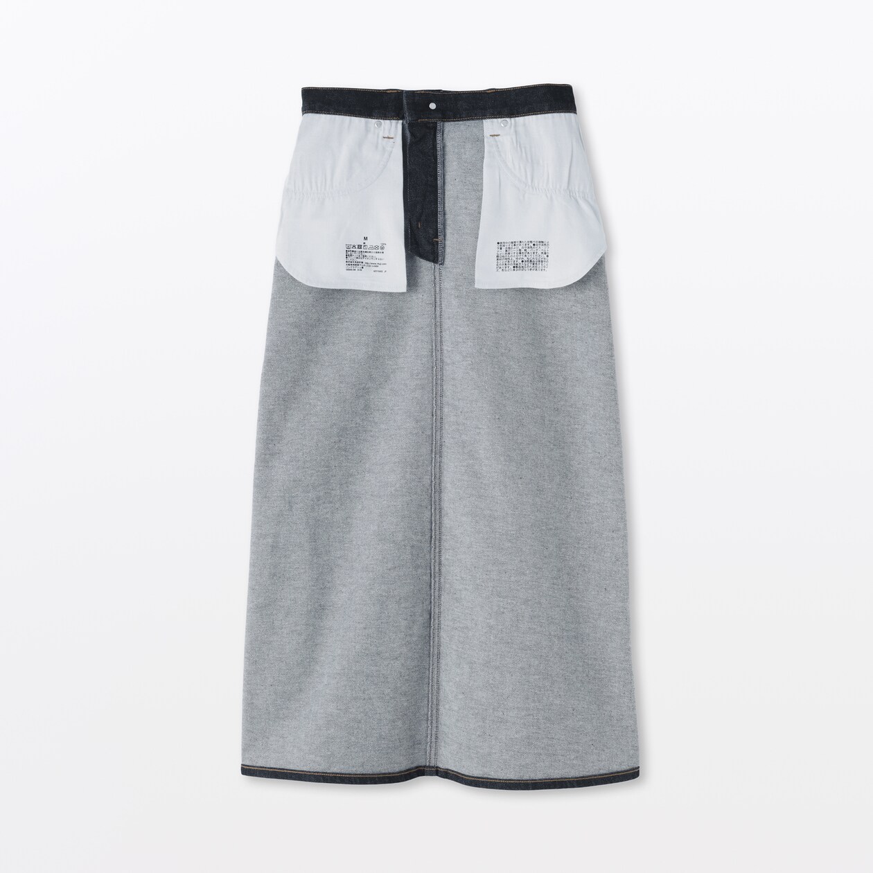 婦人　ストレッチデニム　Ａラインスカート