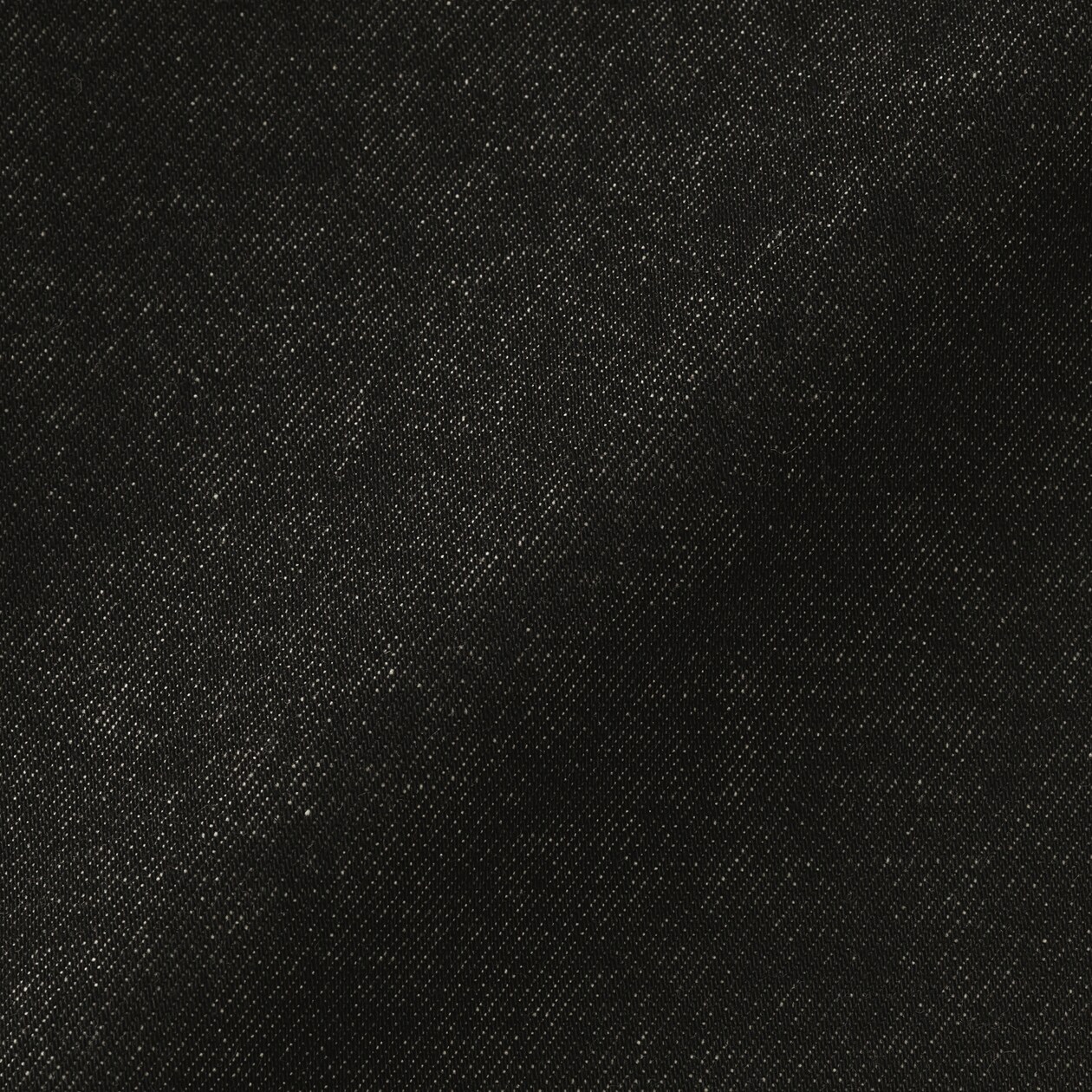 婦人　木の実から作ったカポック混　デニムバレルパンツ　黒