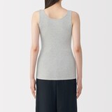 婦人　リブ編みタンクトップ