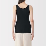 婦人　リブ編みタンクトップ