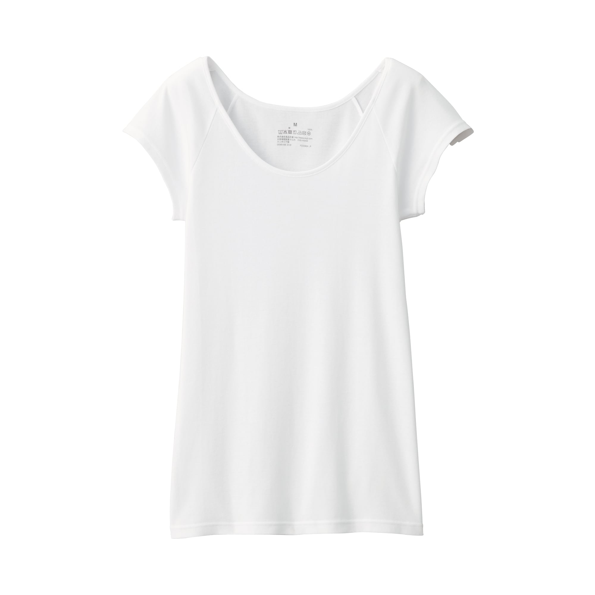 婦人　フライス編みフレンチスリーブＴシャツ