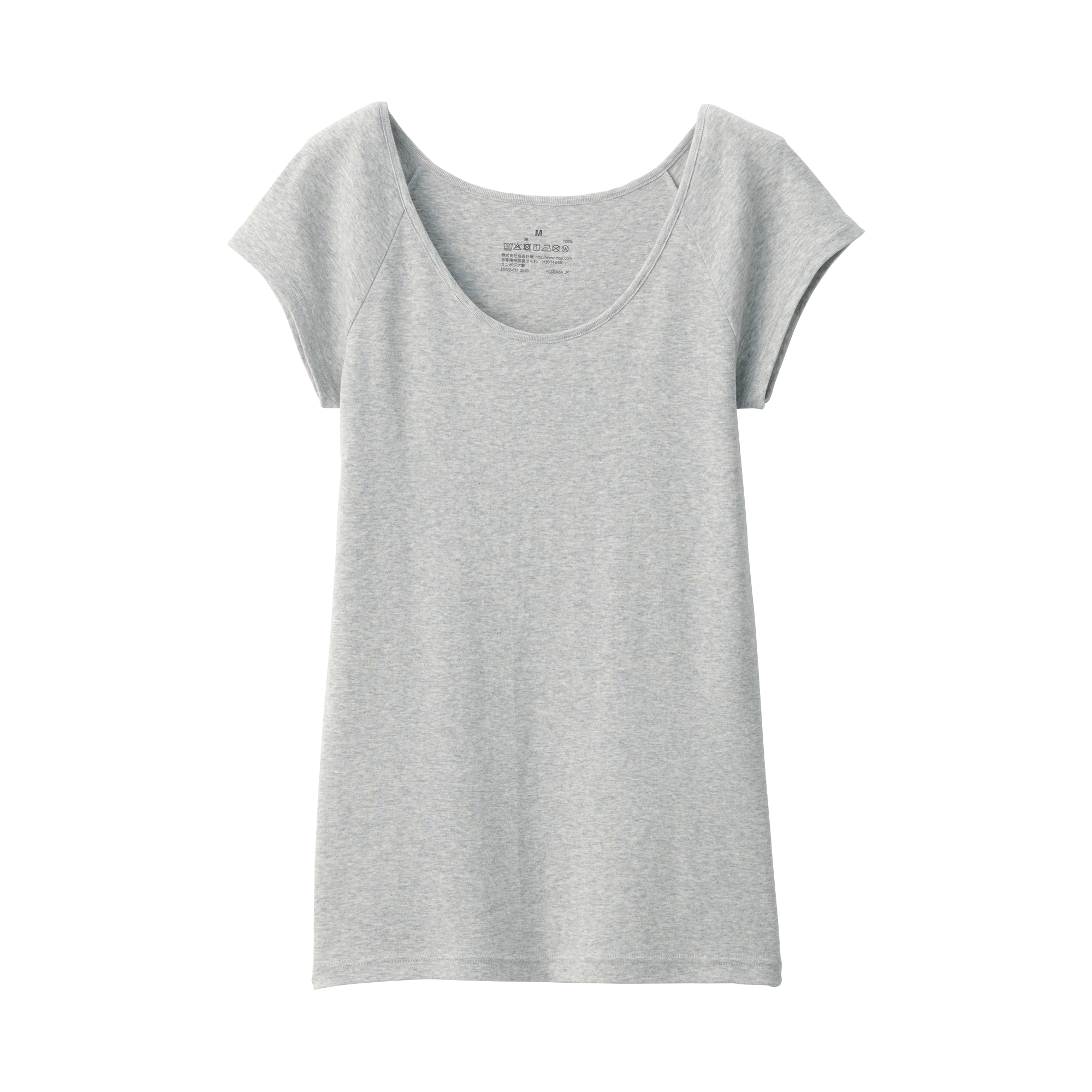 婦人　フライス編みフレンチスリーブＴシャツ