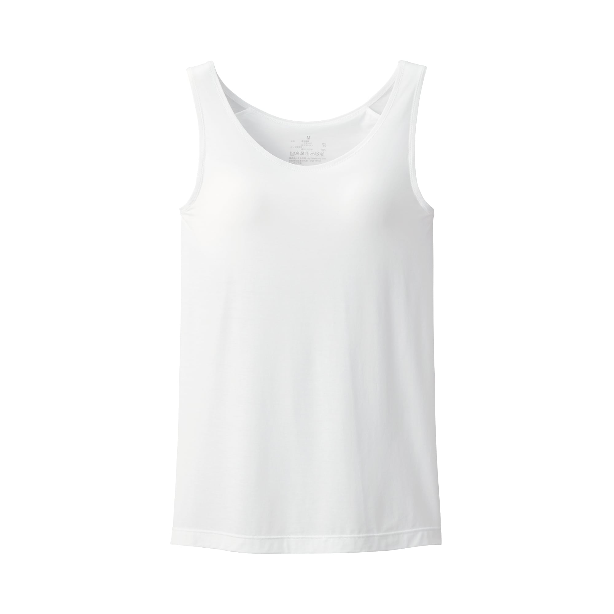 婦人　なめらかブラタンクトップ