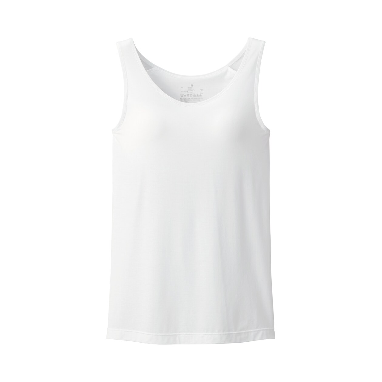 婦人　なめらかブラタンクトップ