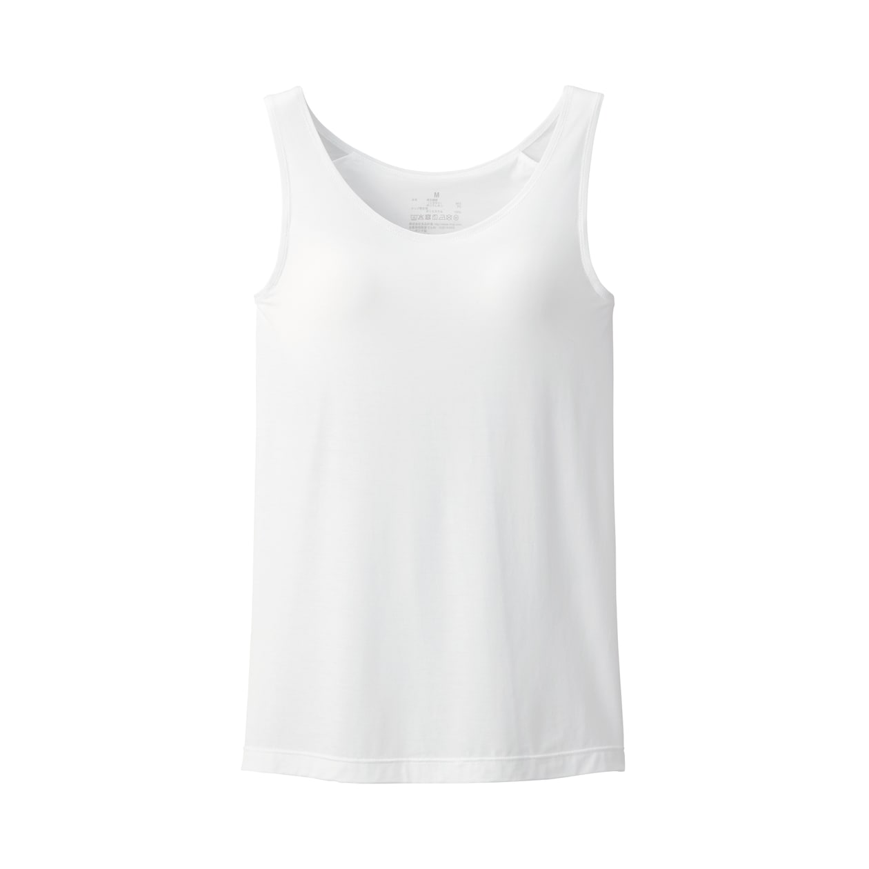 婦人　なめらかブラタンクトップ