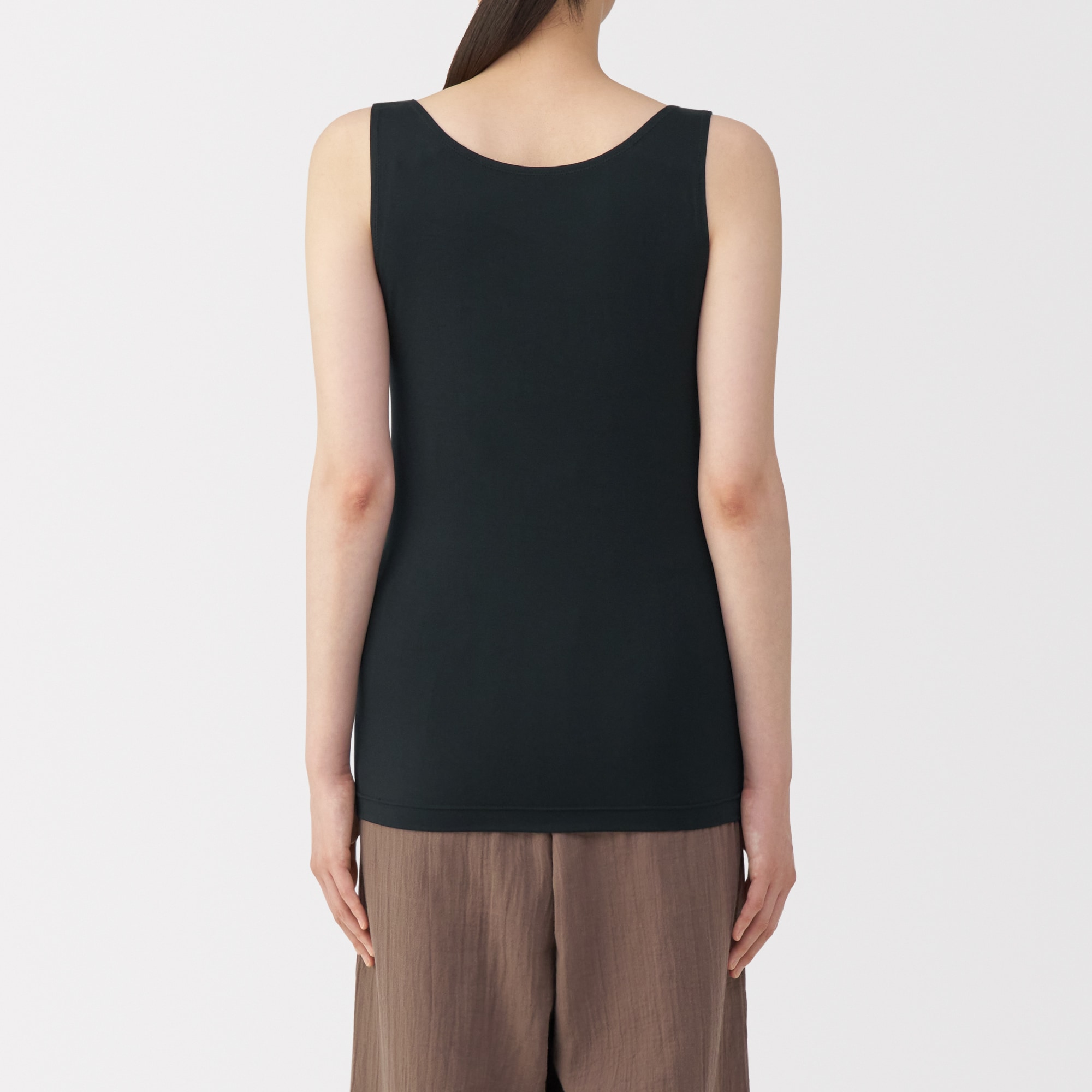 婦人　なめらかブラタンクトップ