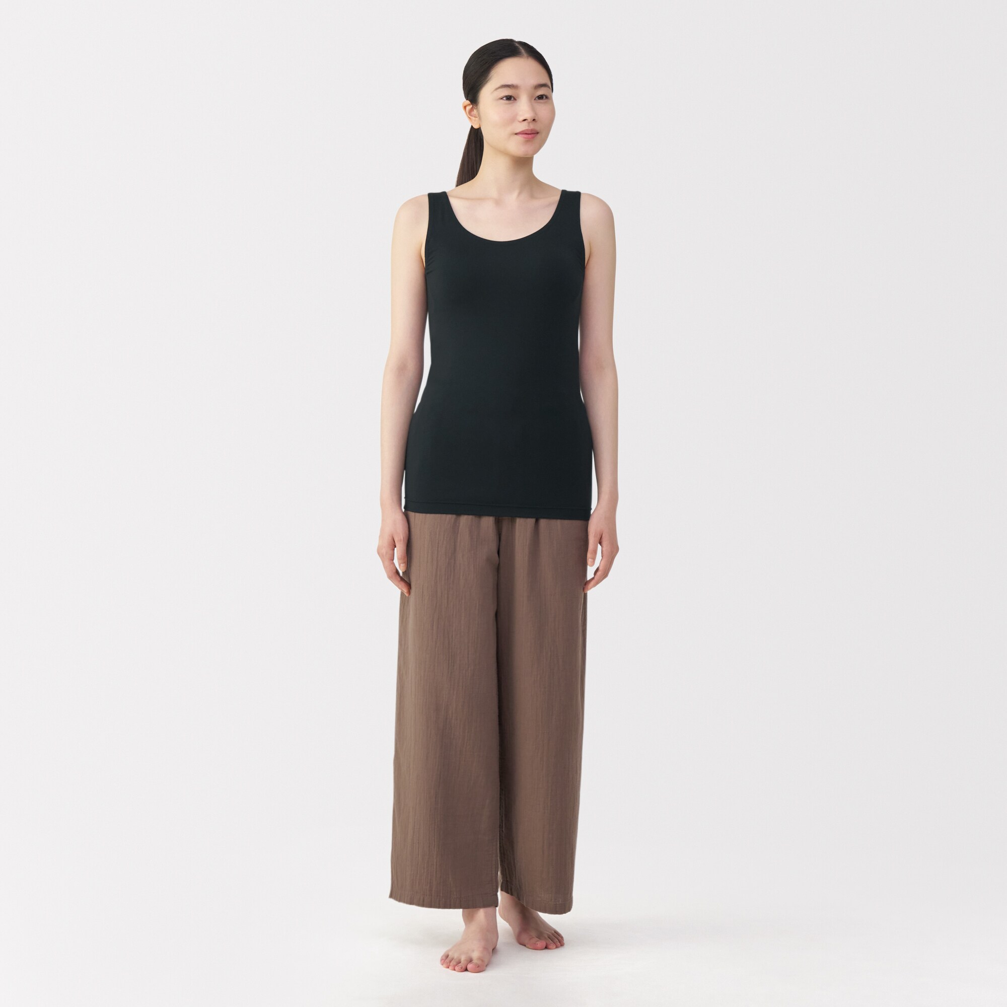 婦人 なめらかブラタンクトップ | 無印良品