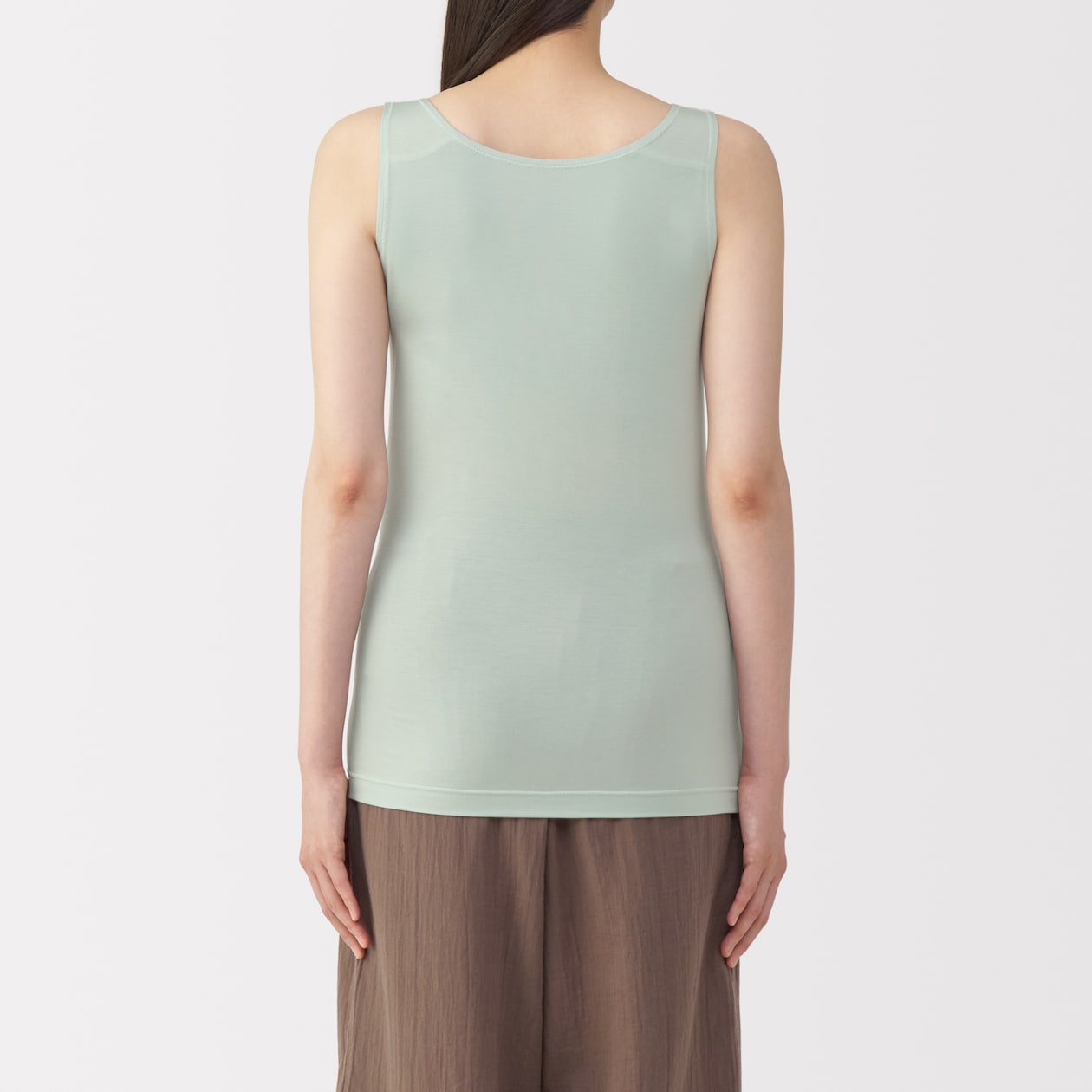 婦人　なめらかブラタンクトップ