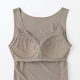 婦人　なめらかブラタンクトップ