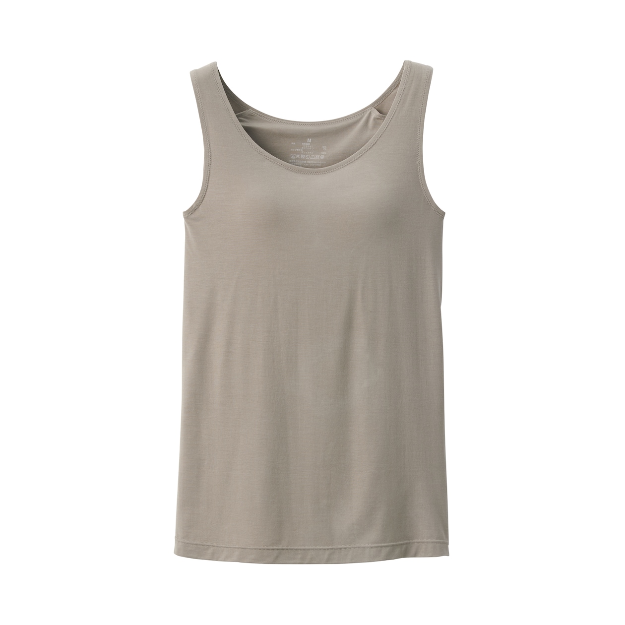 婦人　なめらかブラタンクトップ