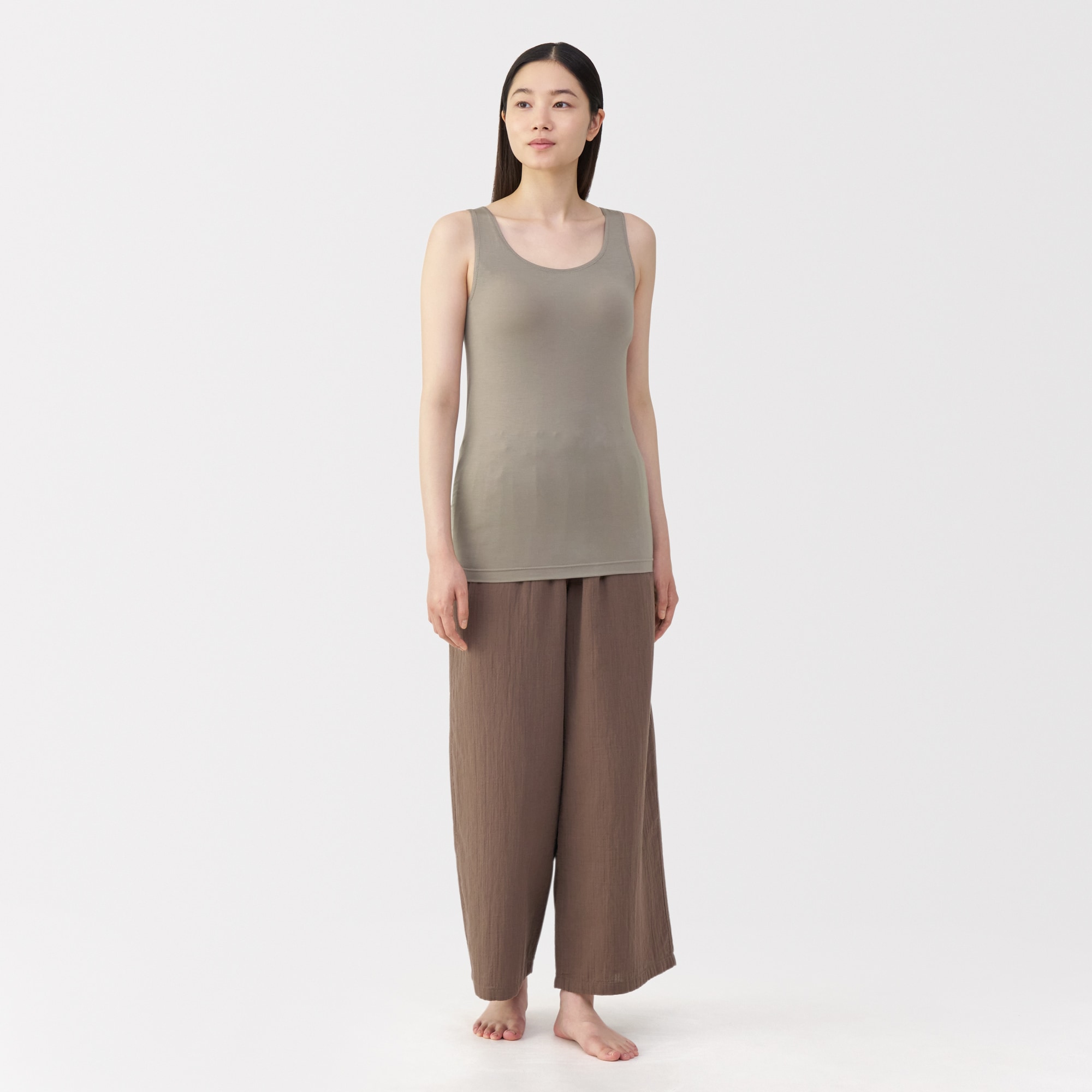 婦人 なめらかブラタンクトップ | 無印良品