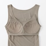 婦人　なめらかブラタンクトップ