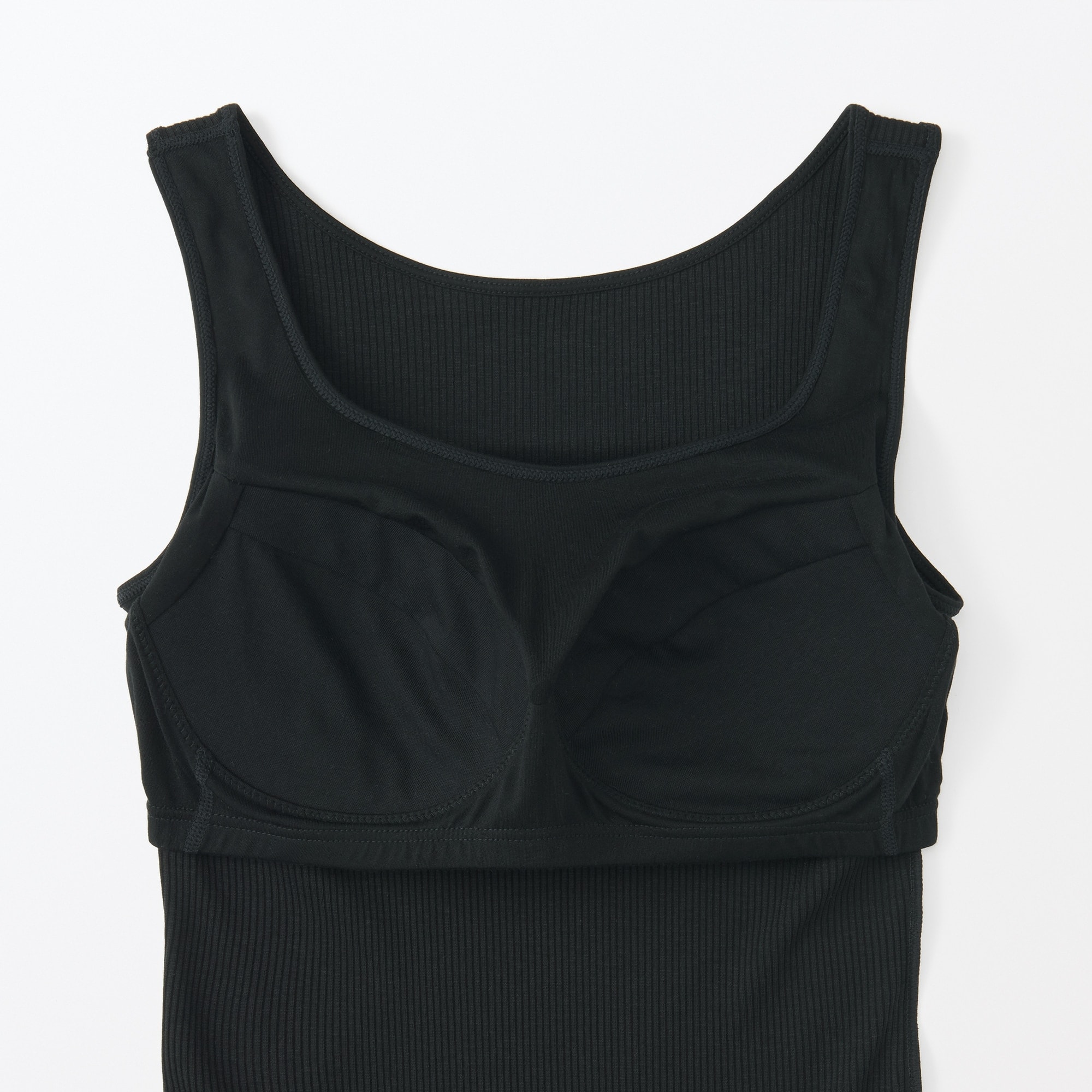 婦人 なめらかリブブラタンクトップ | 無印良品