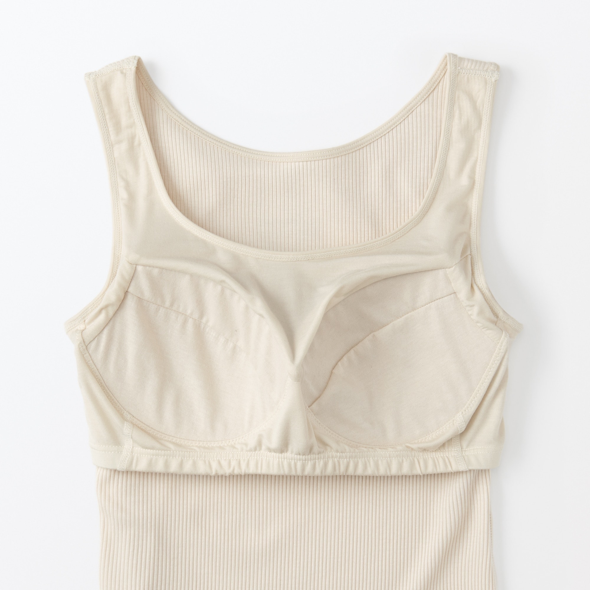 婦人 なめらかリブブラタンクトップ | 無印良品