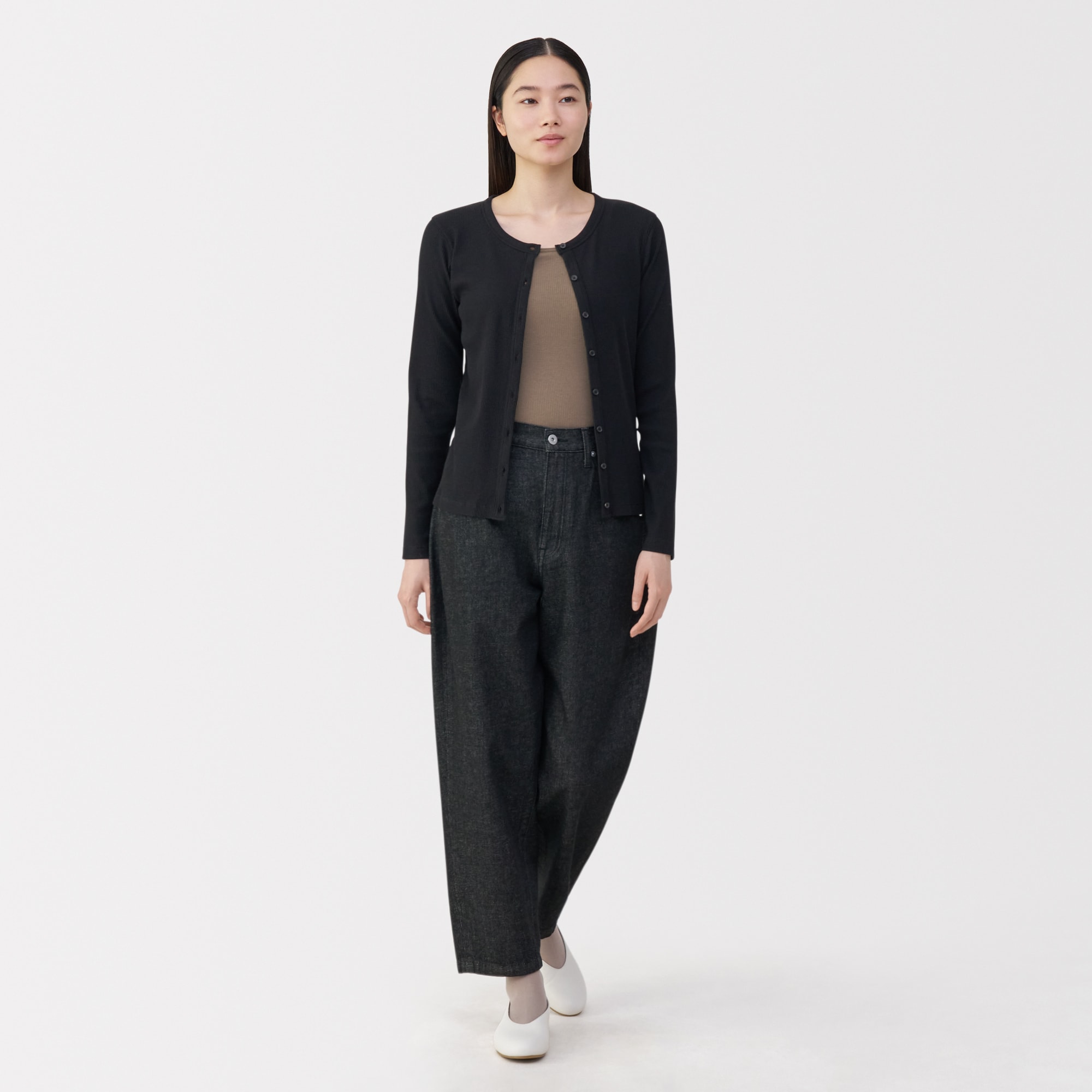 婦人 なめらかリブブラタンクトップ | 無印良品