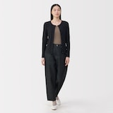 婦人　なめらかリブブラタンクトップ