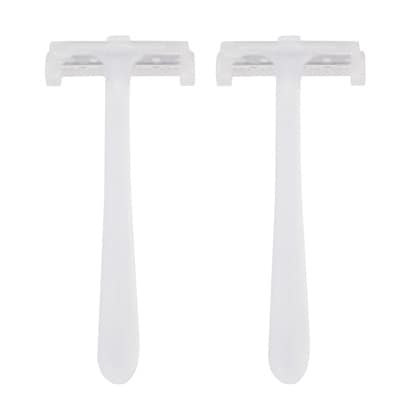 女性用かみそり　Ｔ型・２本組