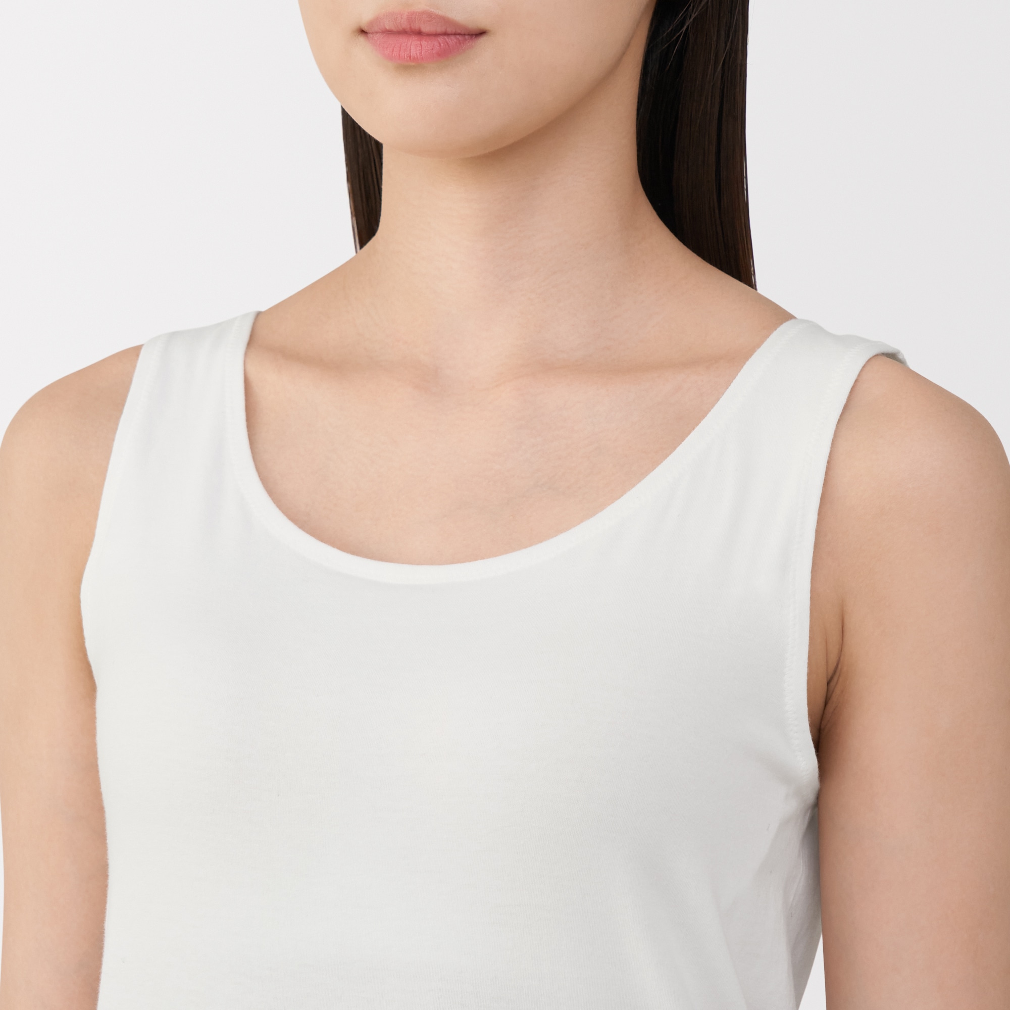 婦人 あったか綿ブラタンクトップ | 無印良品