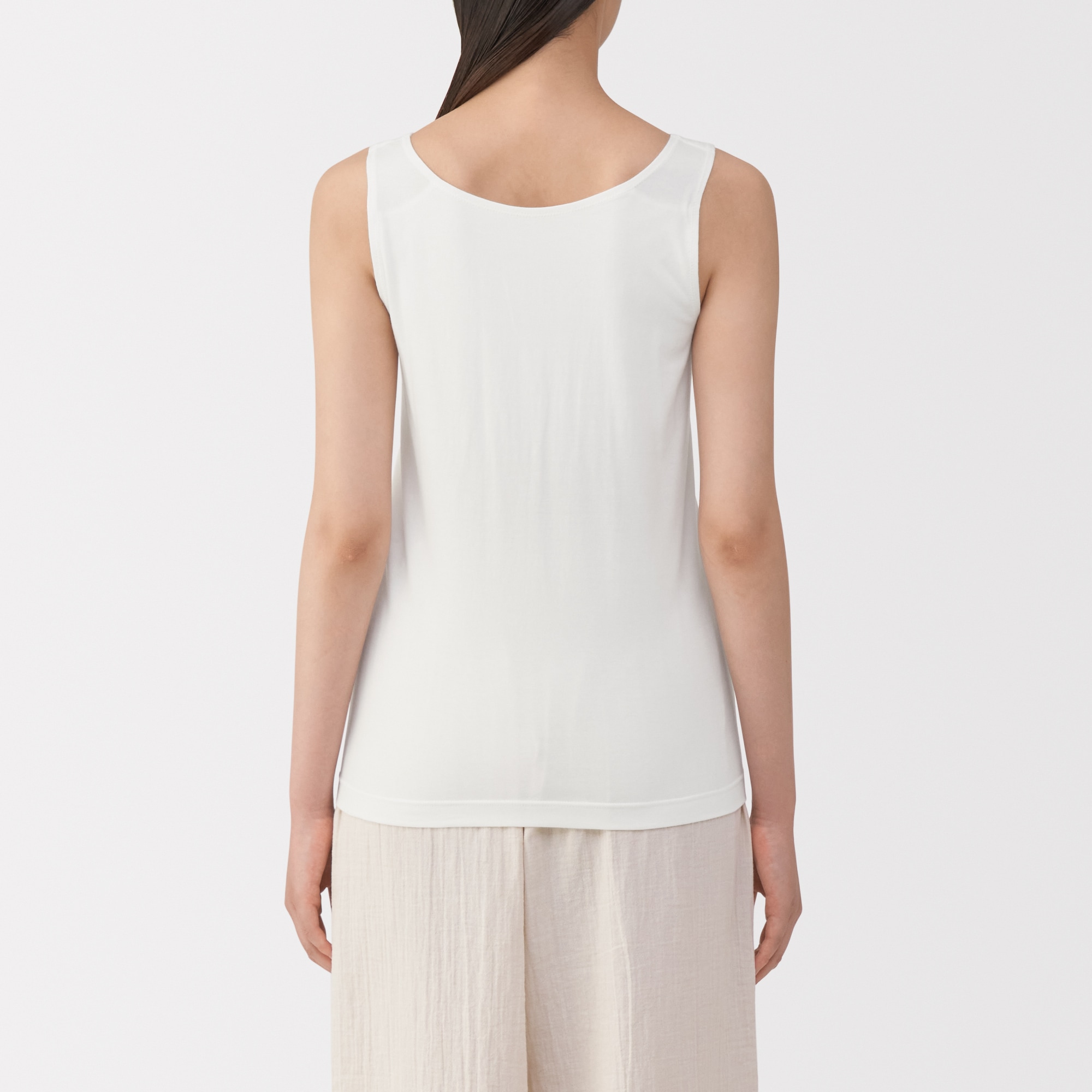 婦人 あったか綿ブラタンクトップ | 無印良品