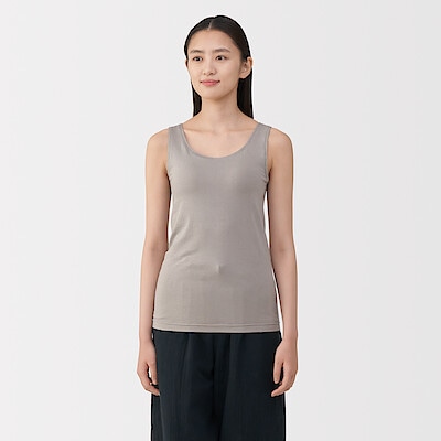 婦人　あったか綿ブラタンクトップ