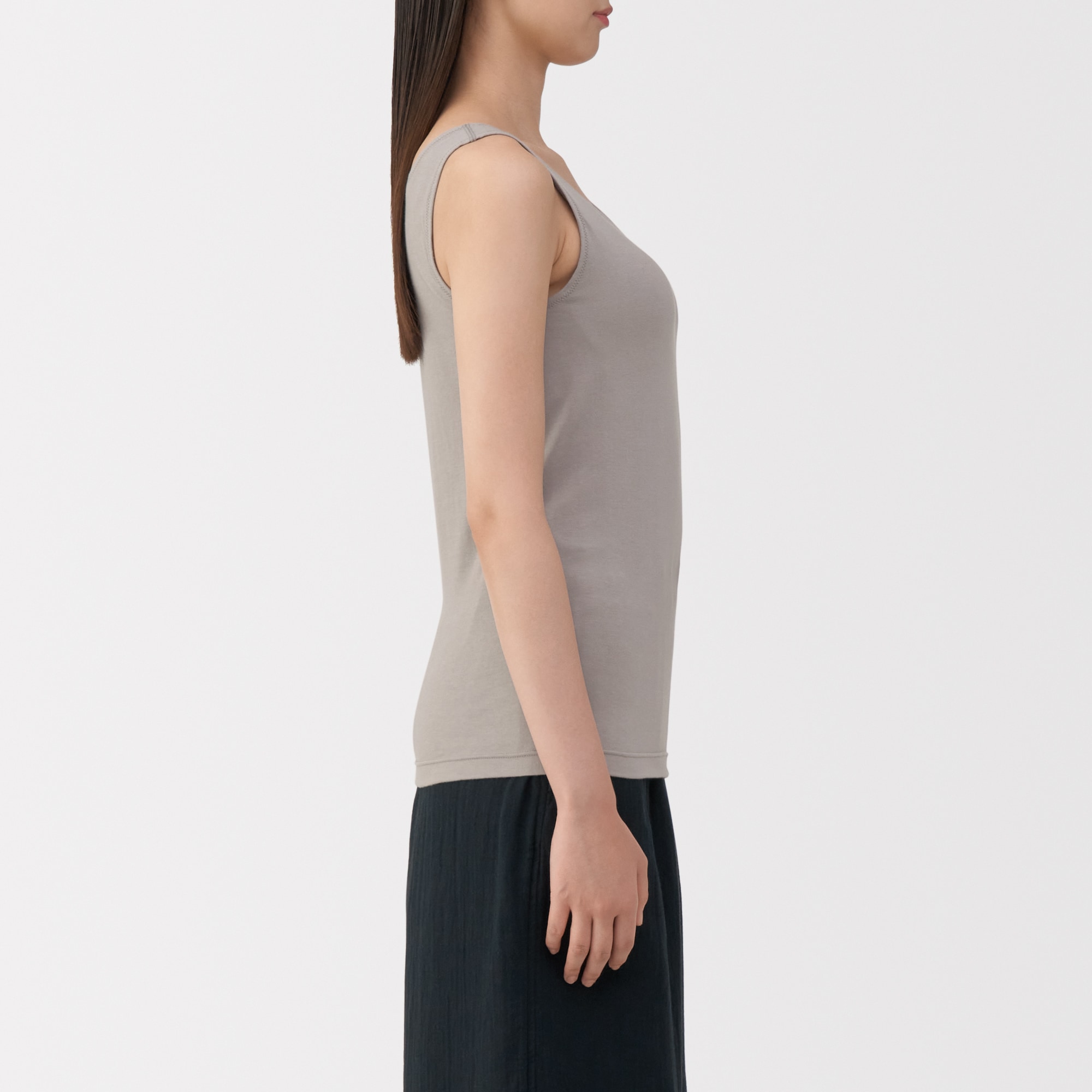 婦人　あったか綿ブラタンクトップ