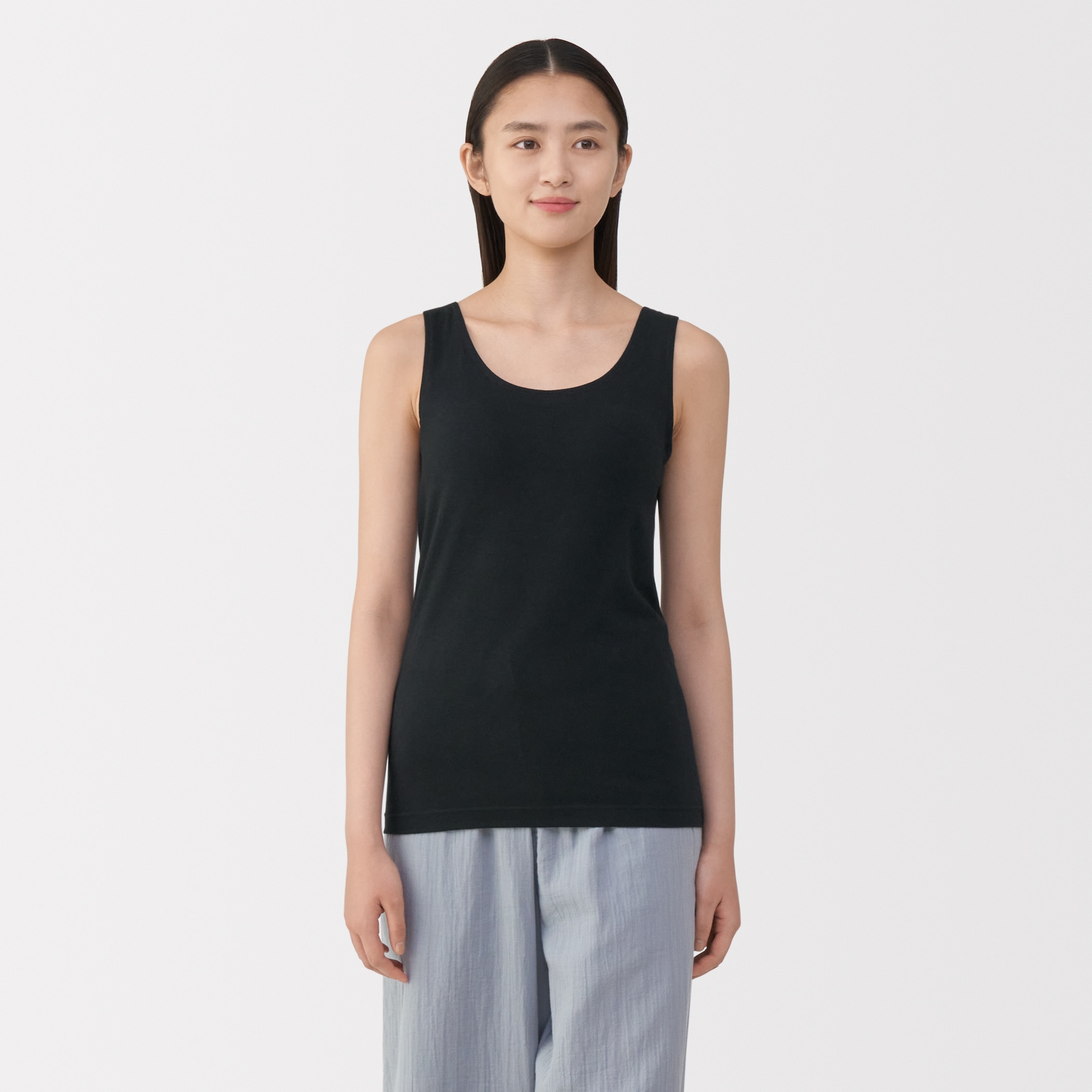 婦人 あったか綿ブラタンクトップ | 無印良品