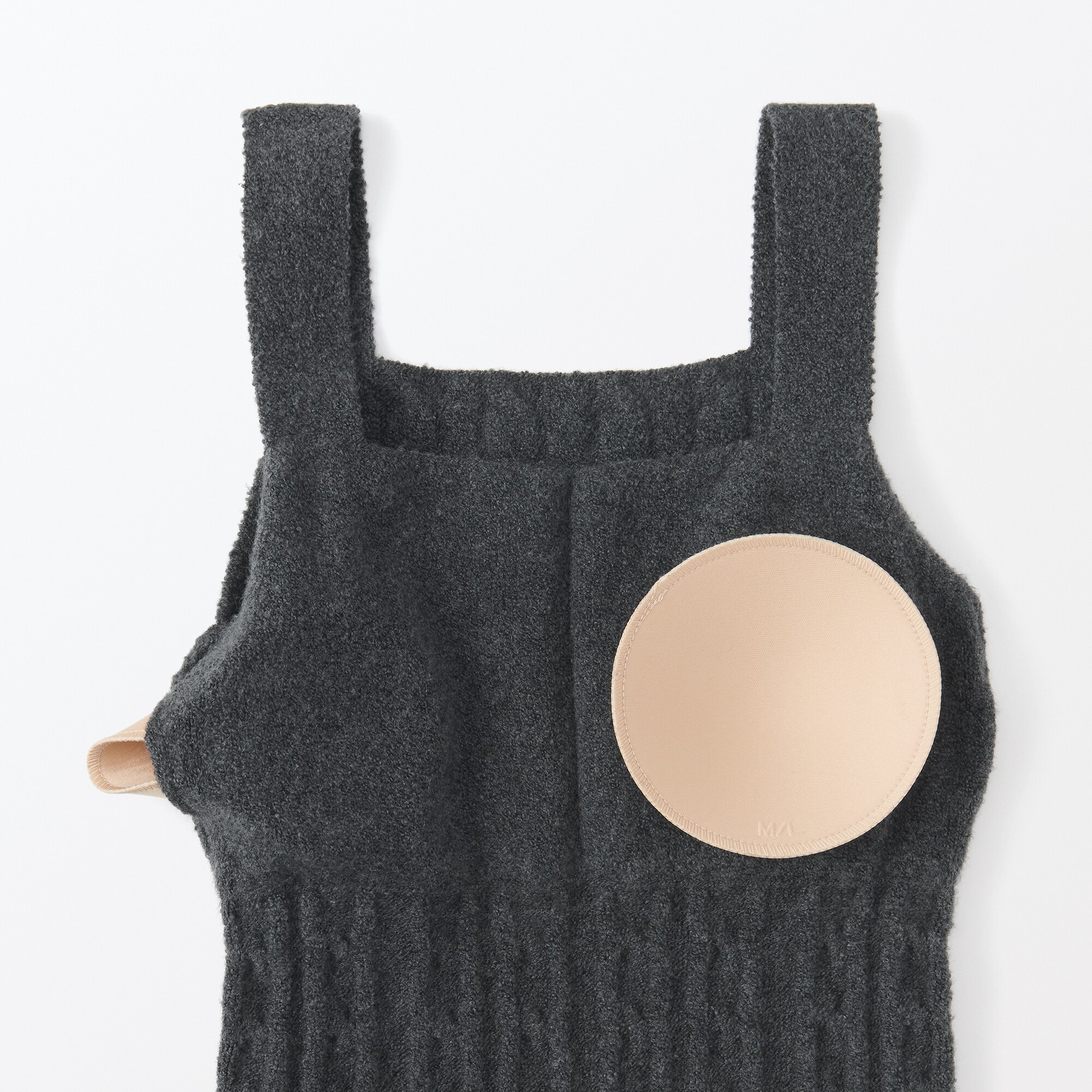 婦人 コットン混もこもこニットブラタンクトップ ケーブル柄 | 無印良品