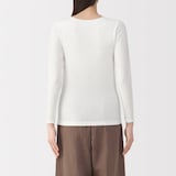 婦人　あったか綿ブラ長袖Ｔシャツ