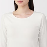 婦人　あったか綿ブラ長袖Ｔシャツ