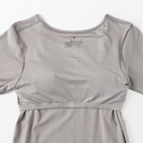 婦人　あったか綿ブラ長袖Ｔシャツ