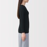 婦人　あったか綿ブラ長袖Ｔシャツ