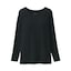 婦人　あったか綿ブラ長袖Ｔシャツ