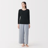 婦人　あったか綿ブラ長袖Ｔシャツ