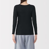 婦人　あったか綿ブラ長袖Ｔシャツ